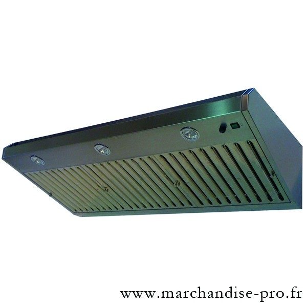 Hotte inox avec moteur