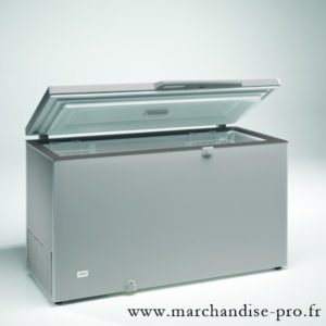 Congélateur inox avec couvercle dessus SCO 20 LIX 210 Litres