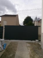 Portail Moderna 04 coulissant aluminium 3.08m