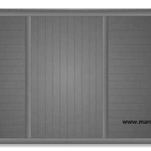 Portail Moderna coulissant aluminium