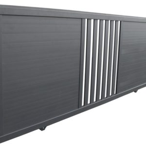 Portail Moderna coulissant aluminium