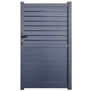Portillon Moderna aluminium 1m