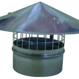 Chapeau conique pour conduit galvanisé