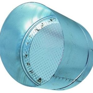 Visière pare-pluie grillagée