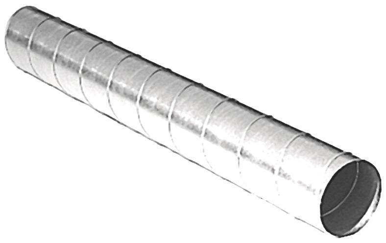 Gaine VMC rigide en acier galvanisé 125 à 400 mm