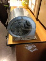 Moteur escargot 7/7 pour hotte ou caisson