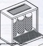 CAISSON À CHARBON 5 cylindres sans moteur