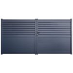 Portail Eclipse aluminium battant 3m