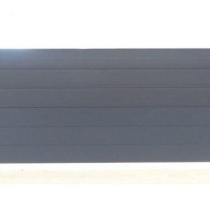 4 Clôtures Alu 198m hauteur 080cm ral 7024