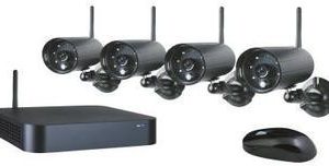 VIDEO SURVEILL AUTRE/KIT ENREGISTREUR +4 CAMERAS WIFI