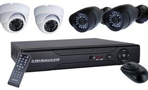 KIT ENREGISTREUR +4 CAMERAS