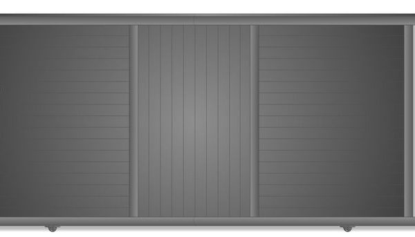 Pack Portail & portilon alu plein
