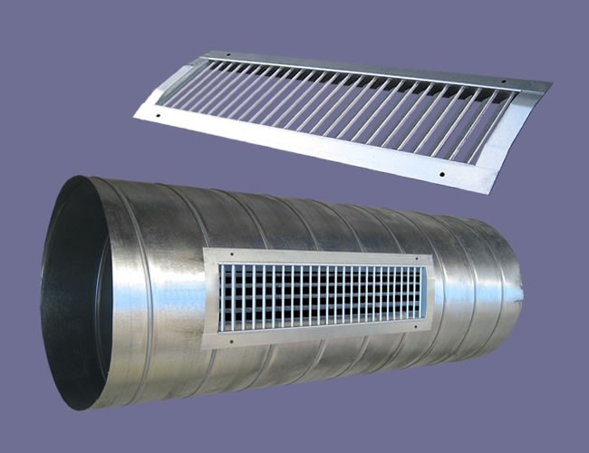 Grille Ventilation Galva au pas de 55 mm - VIB - grilles de ventilation