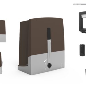 Moteur came portail alu coulissant Motorisation Came