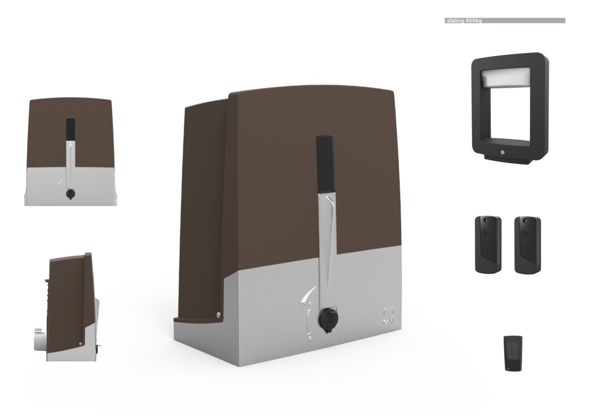 Moteur came portail alu coulissant Motorisation Came