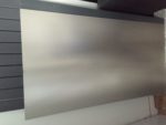 crédence de cuisine aluminium alu