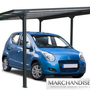 Carport aluminium droit 5000 x 3000 mm