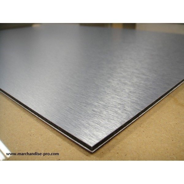 Plaque Aluminium strié 3m x 1,5m x 2mm