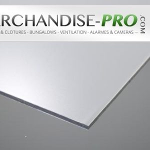 plaque aluminium type dibond taille 3m*1.5m blanche