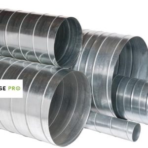 gaine conduit tube circulaire galvanisé