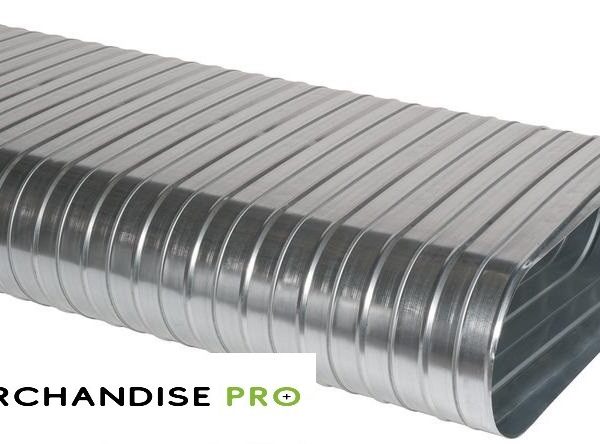 Gaine ventilation galvanisé