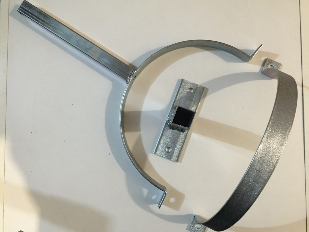 Colliers platine 50x 5 support mural