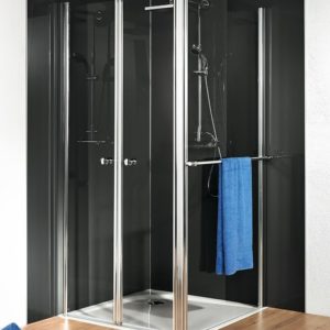 panneau de douche déco en alu