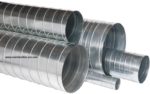 gaine conduit tube circulaire galvanisé