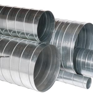 gaine conduit tube circulaire galvanisé