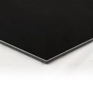 2 plaques noire alu max 3.05m x 1.50m
