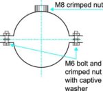 Collier galva anti-vibratile