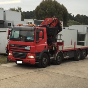 Transport Livraison Bungalow modulaire type Algéco