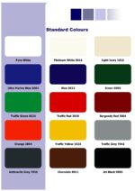 panneau aluminium type Dibond gris ral 7016