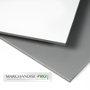 Panneaux aluminium blanc