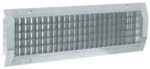 grille de ventilation sur conduit circulaire galvanisé
