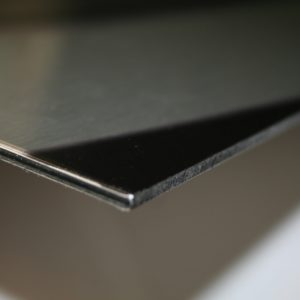 2 plaques noire alu max 3.05m x 1.50m