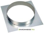 Platine virole 400 mm