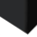 2 panneaux aluminium RAL 9005