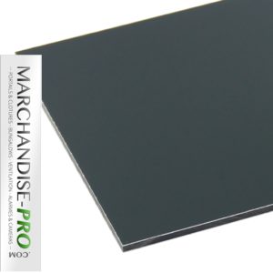 tole alu 3mm gris 7ral 016