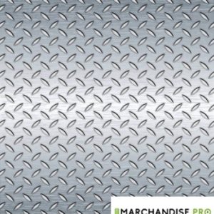 Feuille inox grain de riz