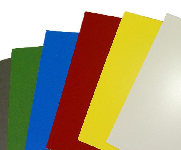 Tôle Alu colorée brillante 3000x1500x1.5