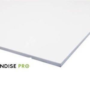 Tôle Aluminium blanc Mat