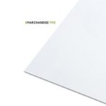 Tôle Alu blanc Satiné