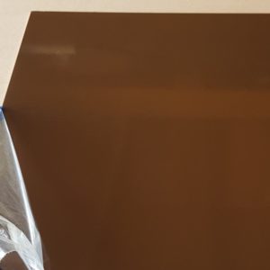 Tole aluminium brun 3000x1500x1