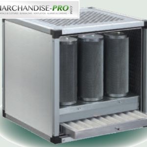 Groupe filtrant à charbon actif