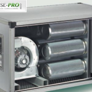 Caisson de Ventilation à charbon actif motorisé