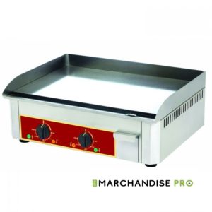 Plancha plaque à snacker chrome dur électrique