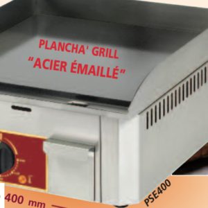 Plancha plaque à snacker acier émaillé électrique