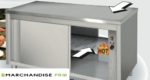 Meuble Placard ”Chauffant” Central traversant 600mm