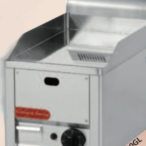 Plaque à snacker Simple en chrome